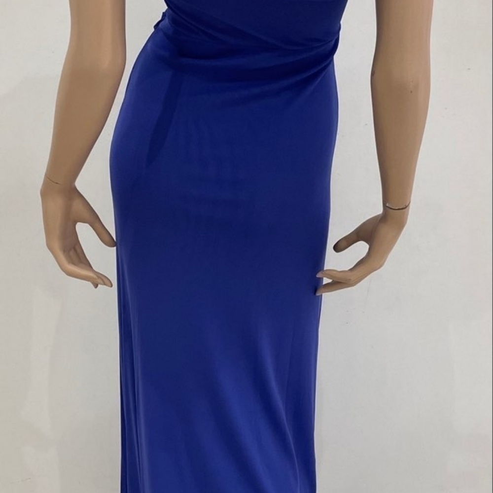 DVF Diane von Furstenbergruffle-detail fluted dress Size Small - Picture 12 of 15